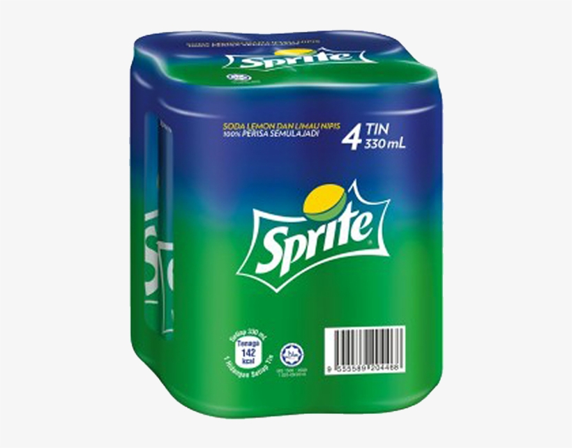 Picture Of Sprite 4's - Sprite Lemon-lime Soda - 10 Pack, 7.5 Fl Oz Cans, transparent png #1735613
