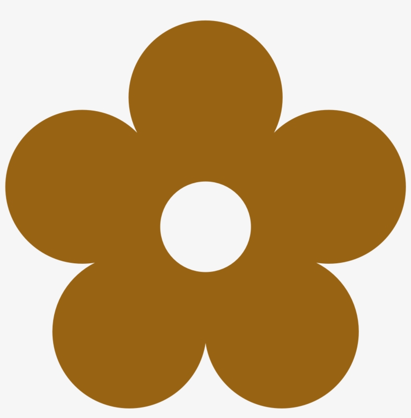 Gold Flower Clipart Clipartsgram - Gold Flower Clip Art, transparent png #1735742