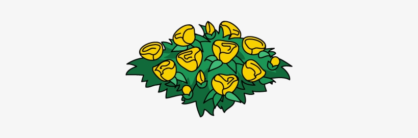 Gold Flower Bed - Family Guy Flower, transparent png #1735933