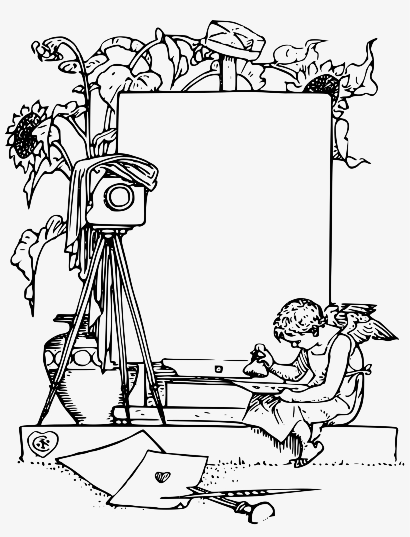 Bookplate With An Angel - Angel Bookplates, transparent png #1736067