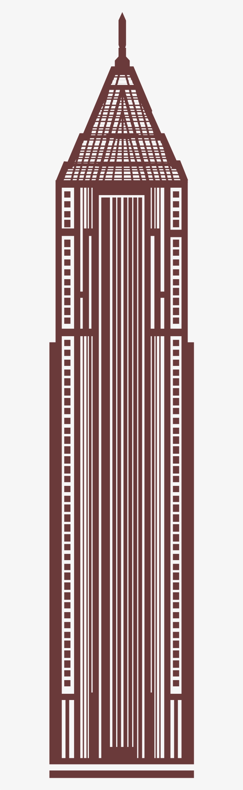 Bank Of America Plaza - Facade, transparent png #1736090