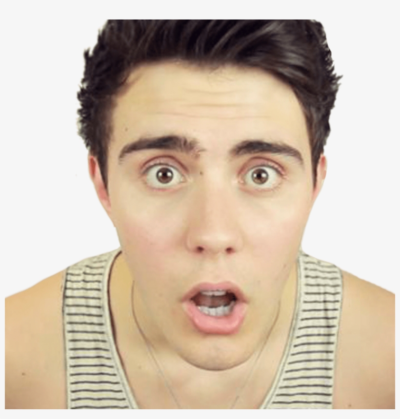 Alfie Deyes Surprised - Pointless Blog, transparent png #1736118