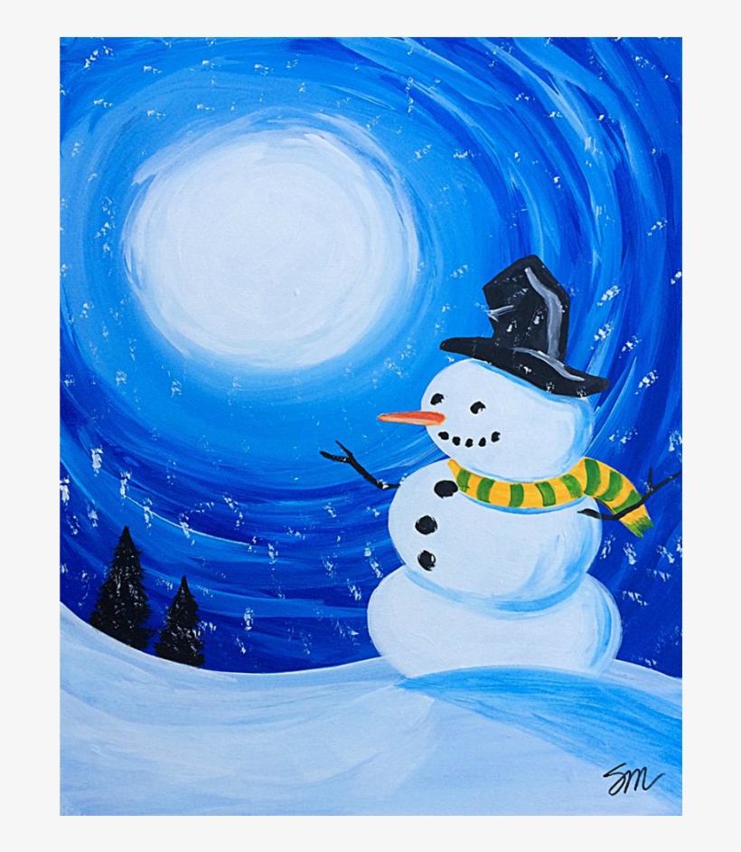 “frosty The Snowman” - Painting, transparent png #1736279