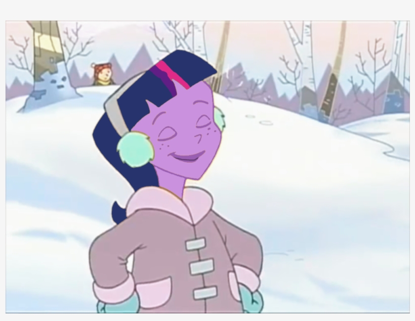 Clothes, Earmuffs, Edit, Eyes Closed, Freckles, Human, - Legend Of Frosty The Snowman Sara, transparent png #1736394