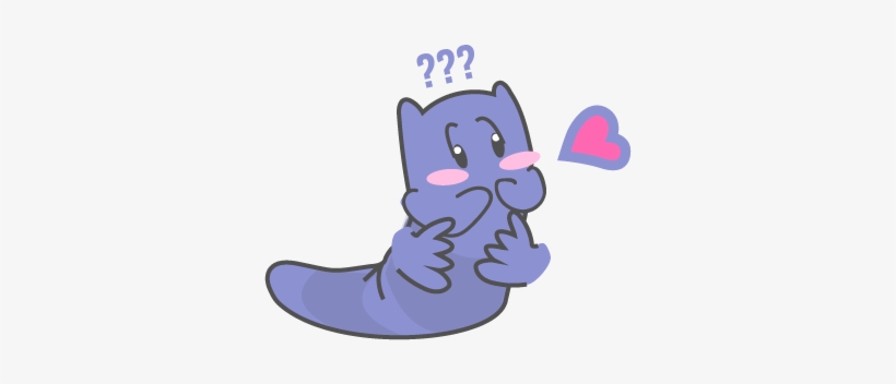 Cute Mite Surprised - Cartoon, transparent png #1736526