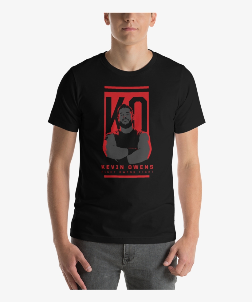 Kevin Owens "ko Silhouette" Unisex T-shirt - T Shirt En Español, transparent png #1736767