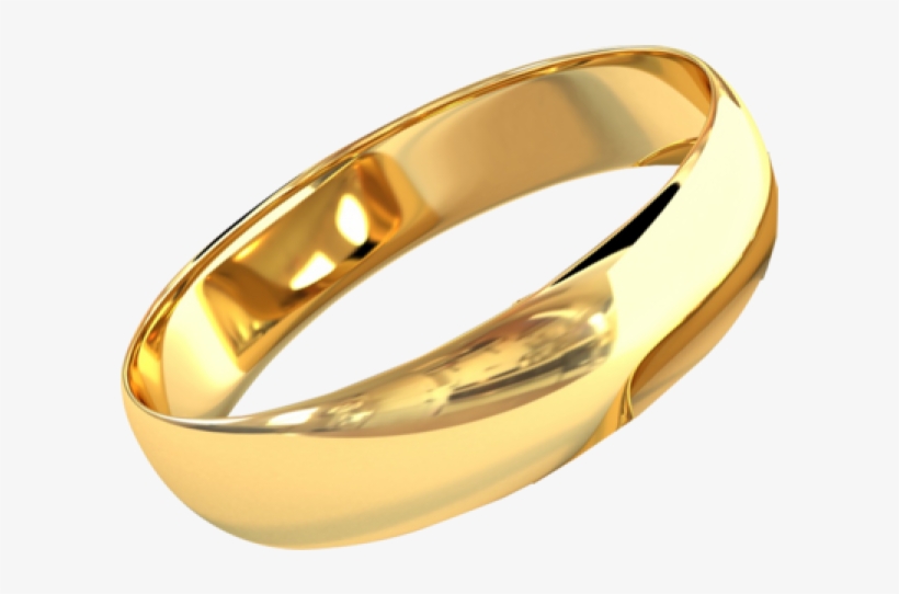 Gold Ring Wedding - Pure Gold Ring Png, transparent png #1736818