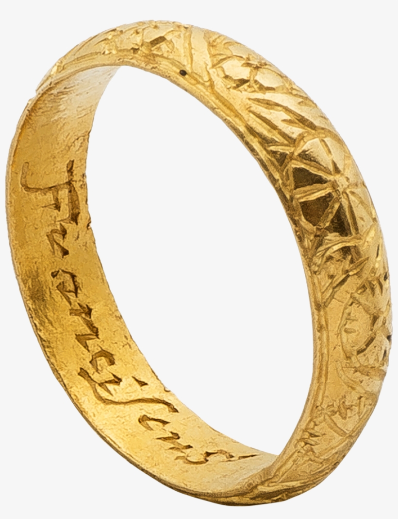 Gold Ring Franciscus South Miles - Gold, transparent png #1736893
