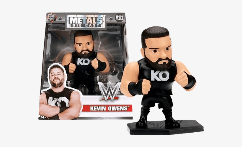 Wwe - Kevin Owens 4" Metals, transparent png #1736996