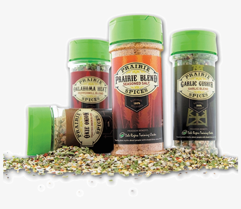 Four Prairie Spices Bottles - Spice, transparent png #1737191