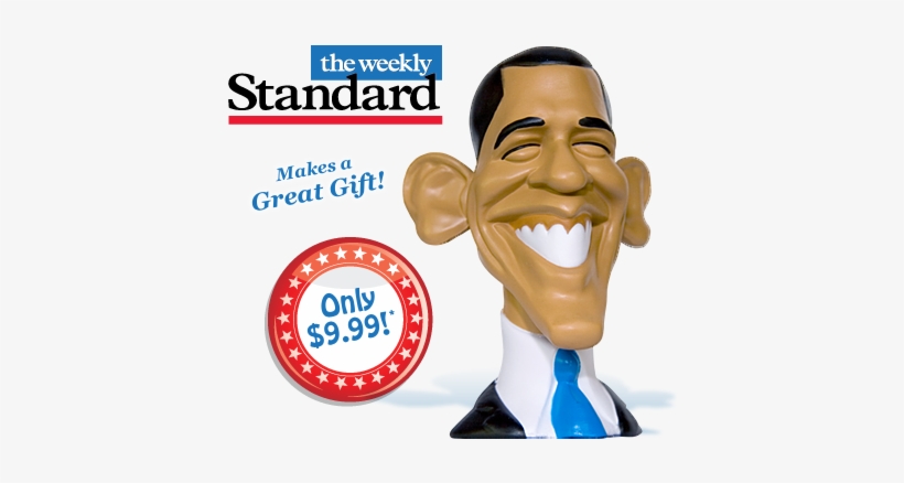 Obama-head - Weekly Standard: A Reader: 1995-2005 [book], transparent png #1737194