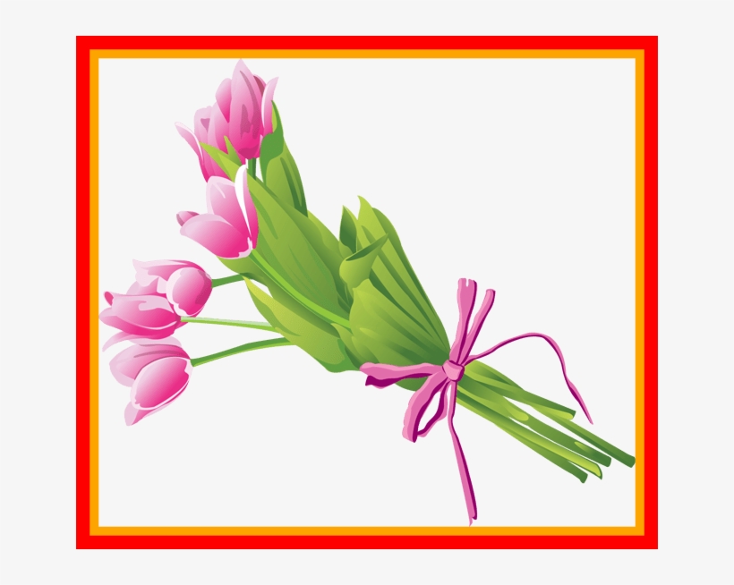 Fascinating Of Bouquet Flowers Clip Art Pic For Clipart - Flowers Clipart Png Transparent, transparent png #1737264
