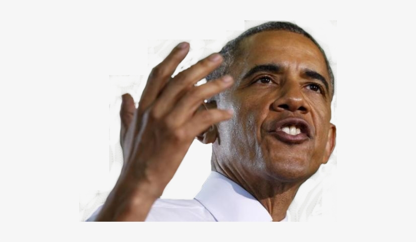 President Obama Gives Address Against Backdrop Of Economic - Barack Obama, transparent png #1737330