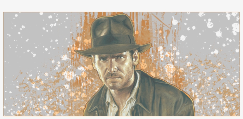 Indiana Jones - Illustration, transparent png #1737513