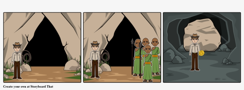 Indiana Jones - Cartoon, transparent png #1737618