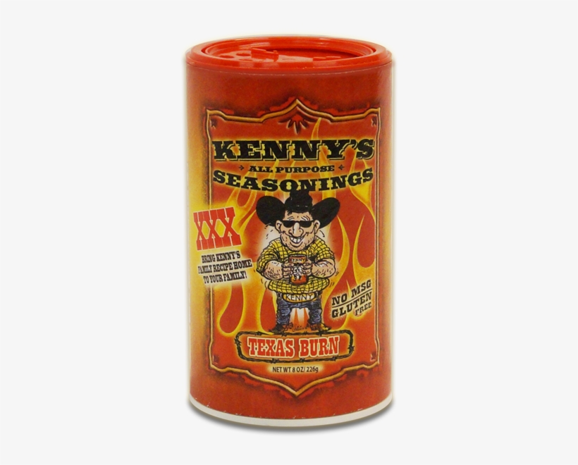 56bcb668590c6fab210dd915 Spicy Seasoning - Kenny's All Purpose Seasoning 8oz Canister (original), transparent png #1737714