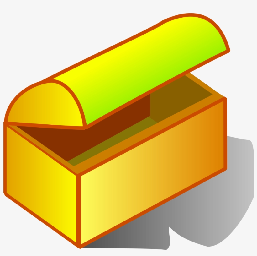 Clipart Info - Golden Box Clipart, transparent png #1737941
