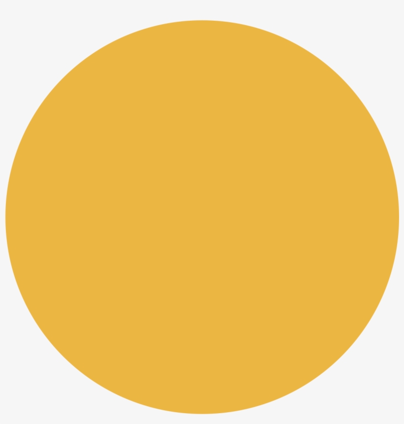 Yellow Circle - Yellow Small Circle, transparent png #1737965