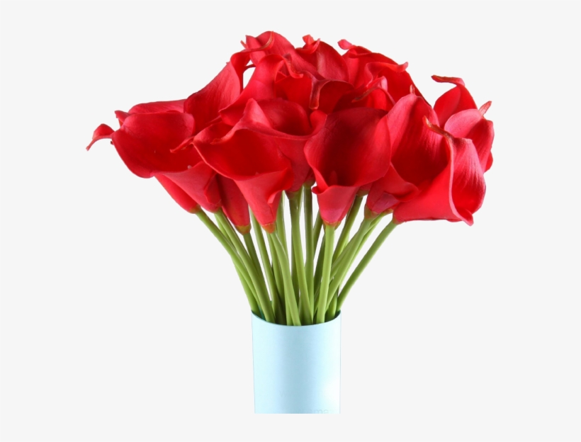Cozyswan 20pcs Calla Lily Bridal Wedding Bouquet Head, transparent png #1738333
