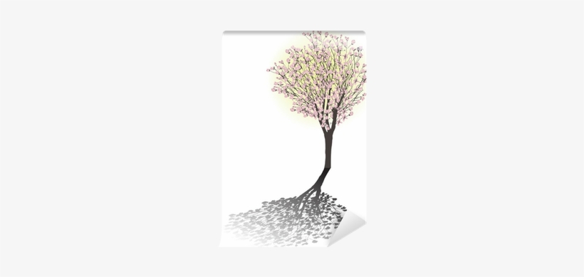 Magnolia Blossom Tree With Shadow Wall Mural • Pixers® - Find Din Indre Kraft (e-bog), transparent png #1738521
