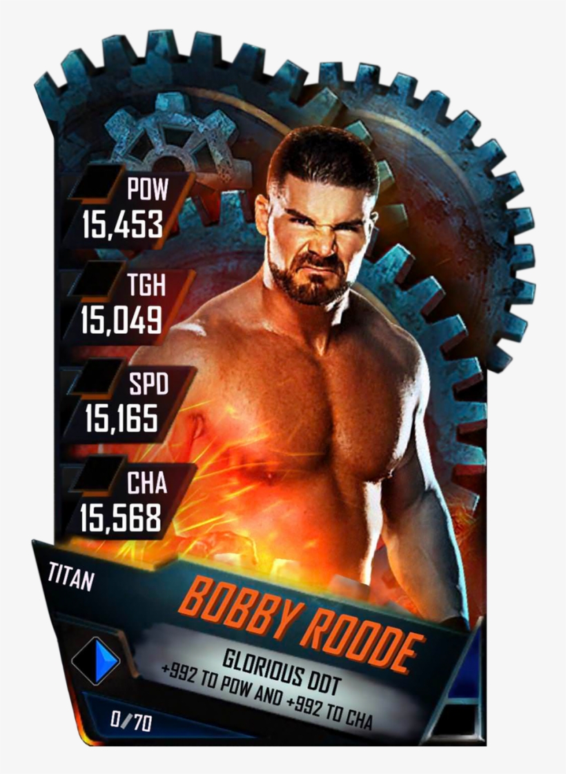 Bobbyroode S4 18 Titan - Wwe Supercard Brock Lesnar Titan, transparent png #1738854