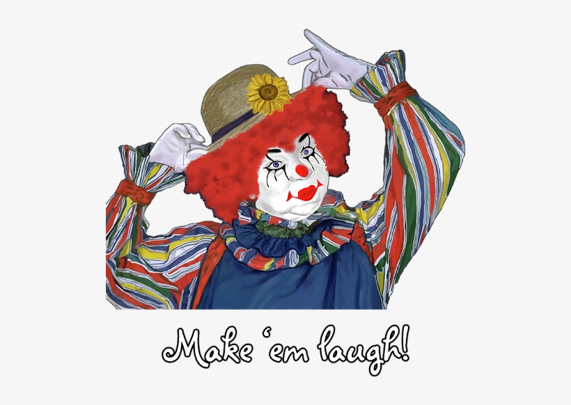 Click And Drag To Re-position The Image, If Desired - Happy Clown, transparent png #1739262