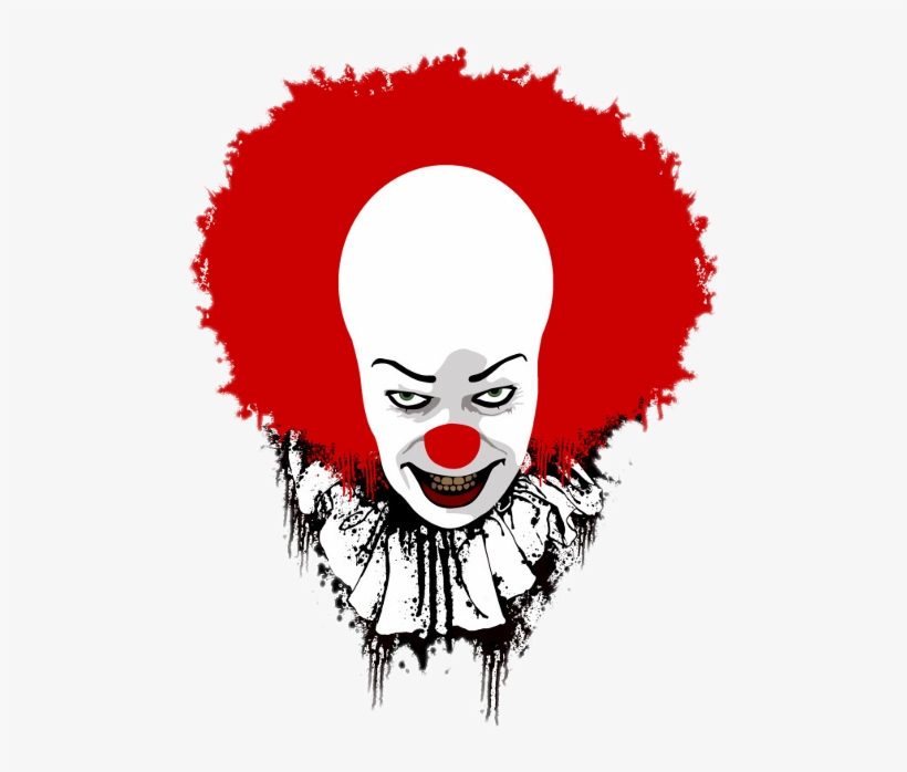 Pennywise Clown T Shirt, transparent png #1739313