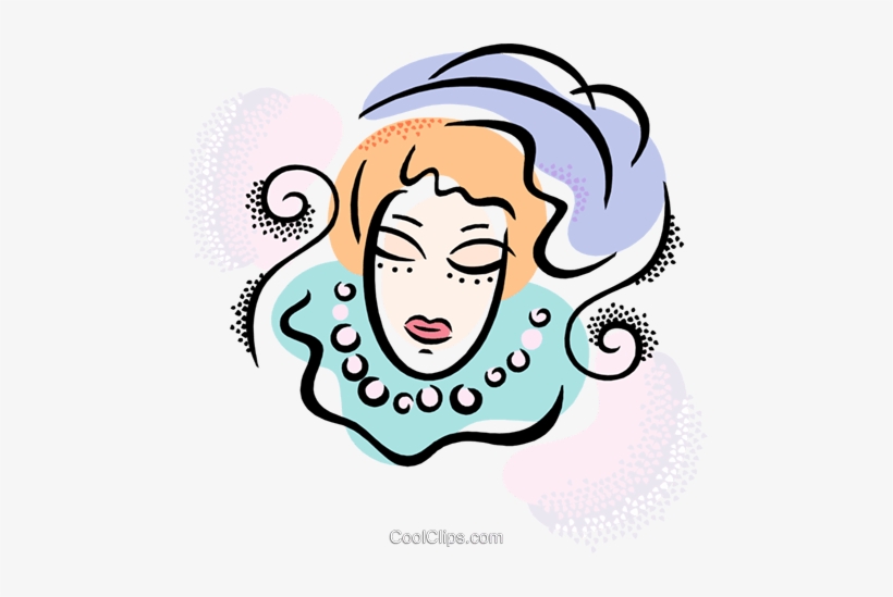 Clown Face Royalty Free Vector Clip Art Illustration, transparent png #1739338
