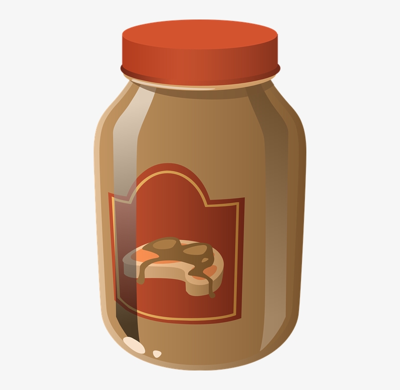 Peanut Butter Clipart Transparent - Peanut Butter Vector Png, transparent png #1739879