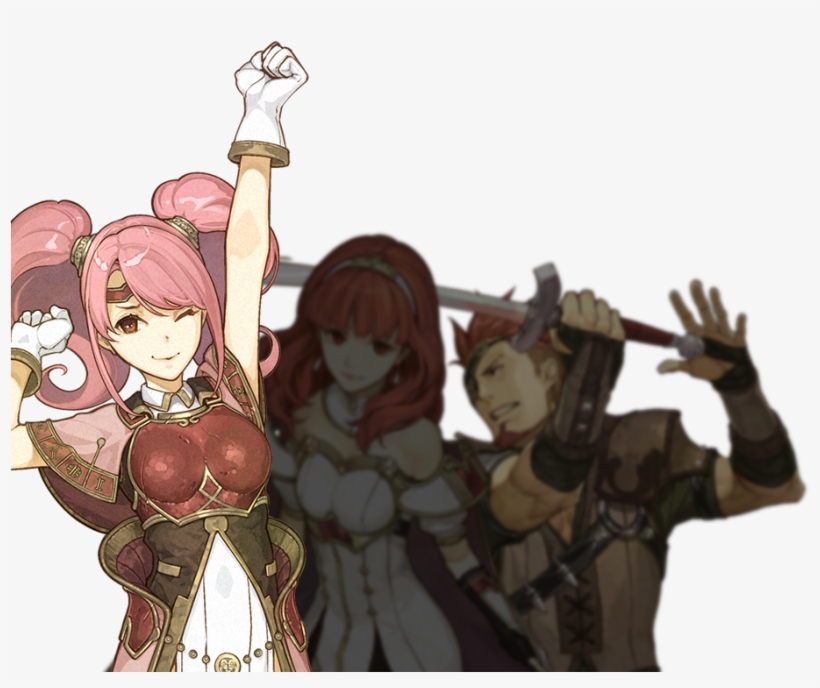 About Fire Emblem Echoes - Fire Emblem Echoes Celica Army, transparent png #1739900
