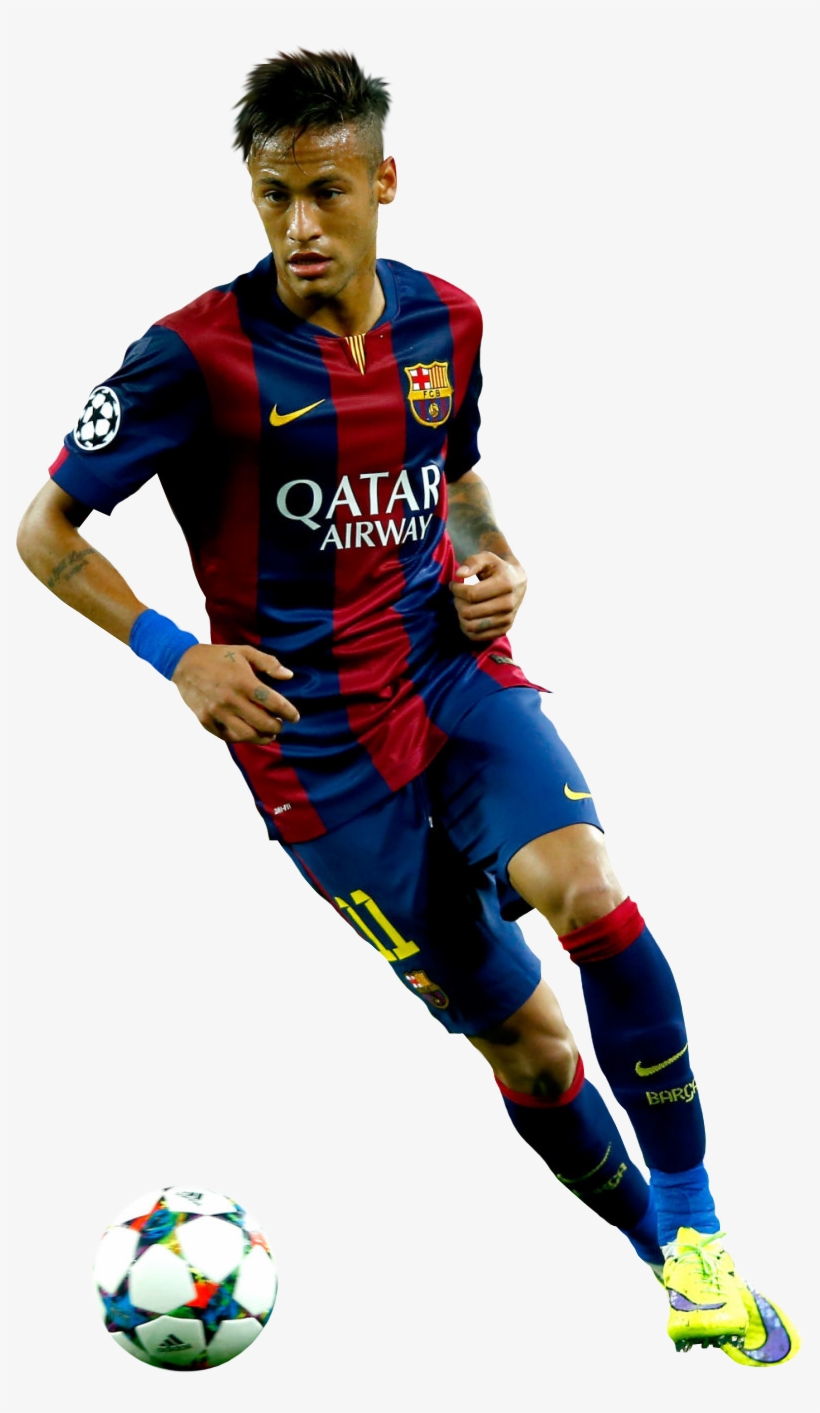 Football Photo - Neymar Fc Barcelona V Paris Saint-germain, transparent png #1740354