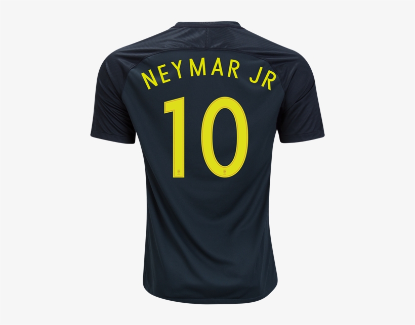 Brazil 2017 Third Jersey Neymar Jr - Brazil 2017 2018 Kit, transparent png #1740681