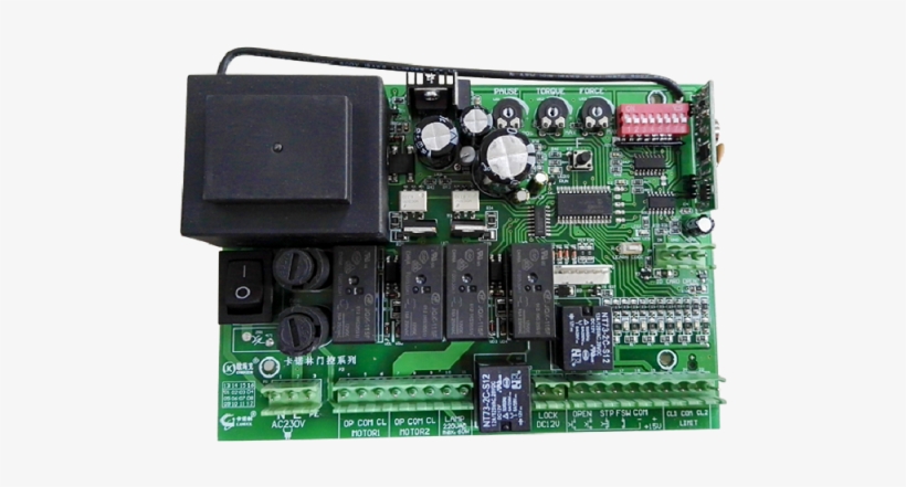 Garage Door Circuit Board - Microcontroller, transparent png #1740819
