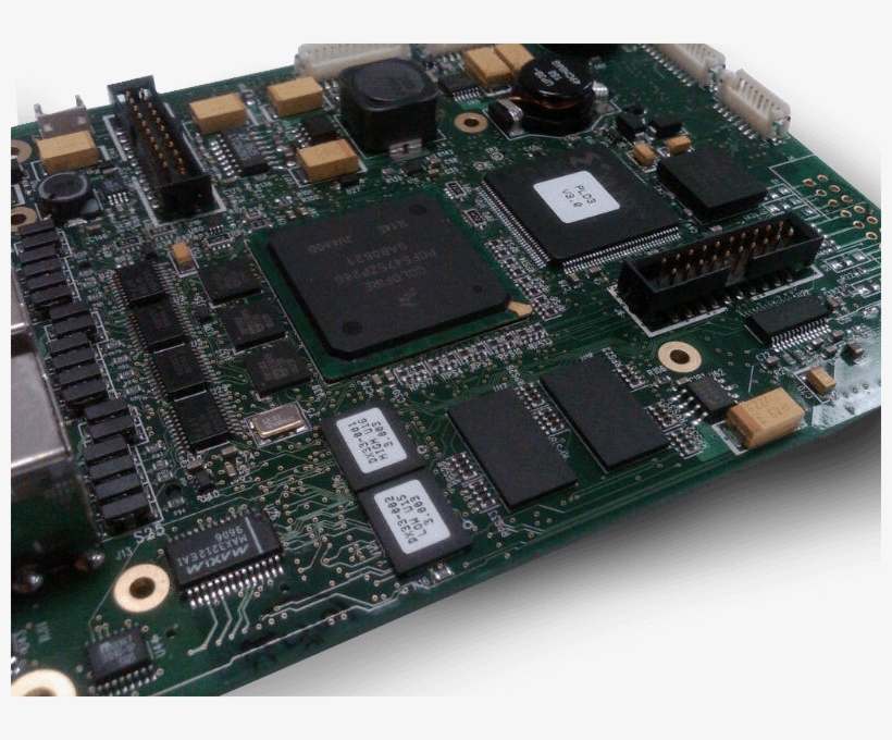 26210 Assembled Board With Bga Shadow - Electronic Boards, transparent png #1740959