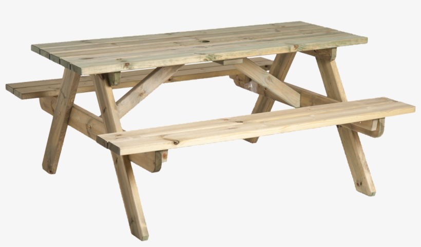 Picnic Table Png Vector Transparent Library, transparent png #1741015