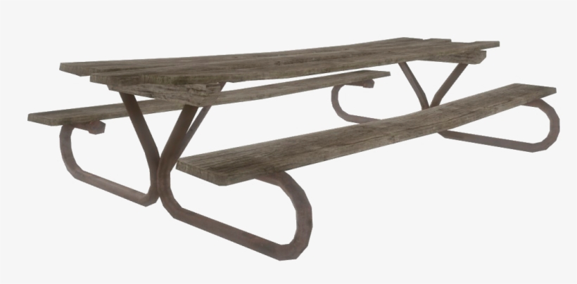 Fo4 Picnic Table - Wiki, transparent png #1741189