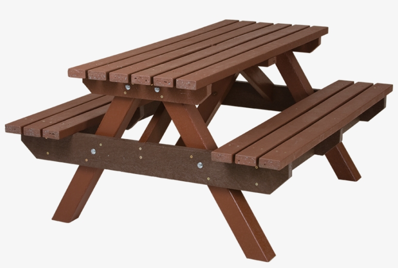 Standard Picnic Bench - Table And Bench Png, transparent png #1741464