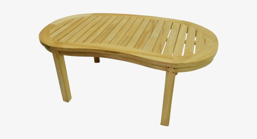 Banana Peanut Curved Coffee Table - Bench, transparent png #1741585