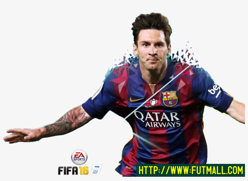 Fifa 16 Messi Png Png Royalty Free Stock - Fifa 16, transparent png #1741590