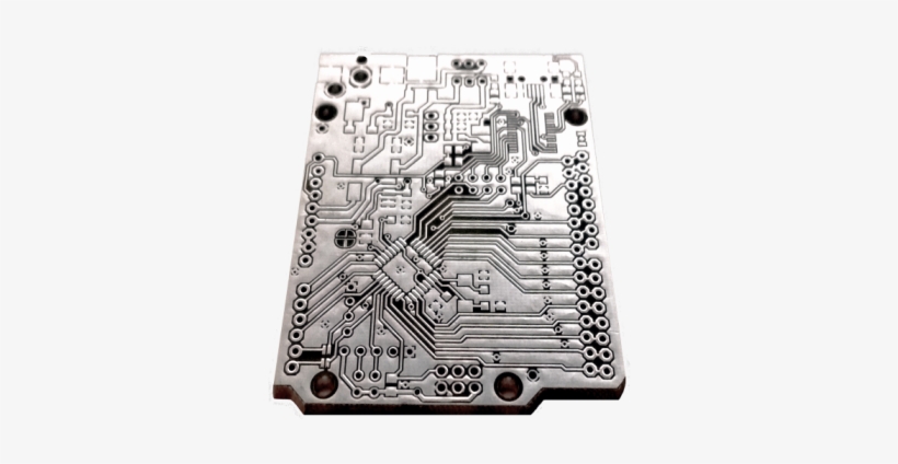 Printed Circuit Board Without Soldermask Or Legend - Pcb Flex Silkscreen, transparent png #1741716