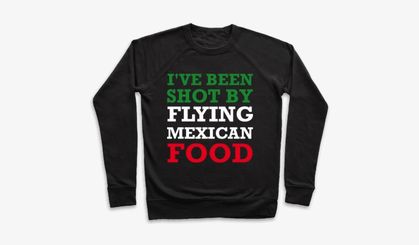 I've Been Shot By Flying Mexican Food Pullover - Pennywise X Mr Babadook, transparent png #1742307