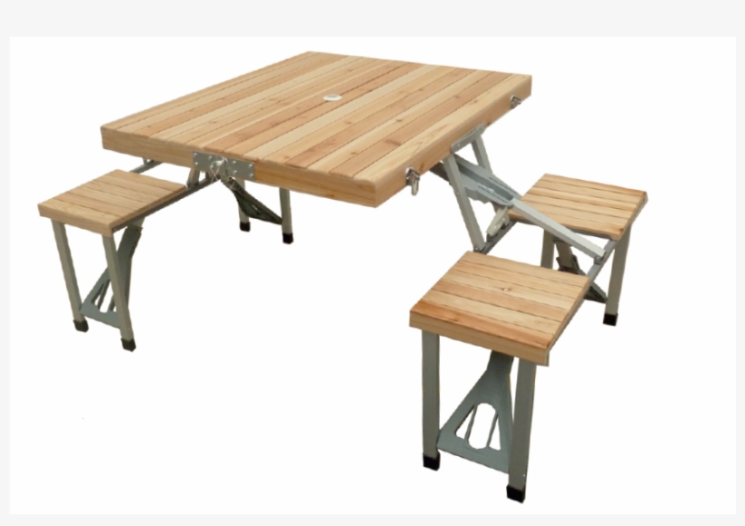 Oniva Aluminum Portable Picnic Table And Seats, transparent png #1742345