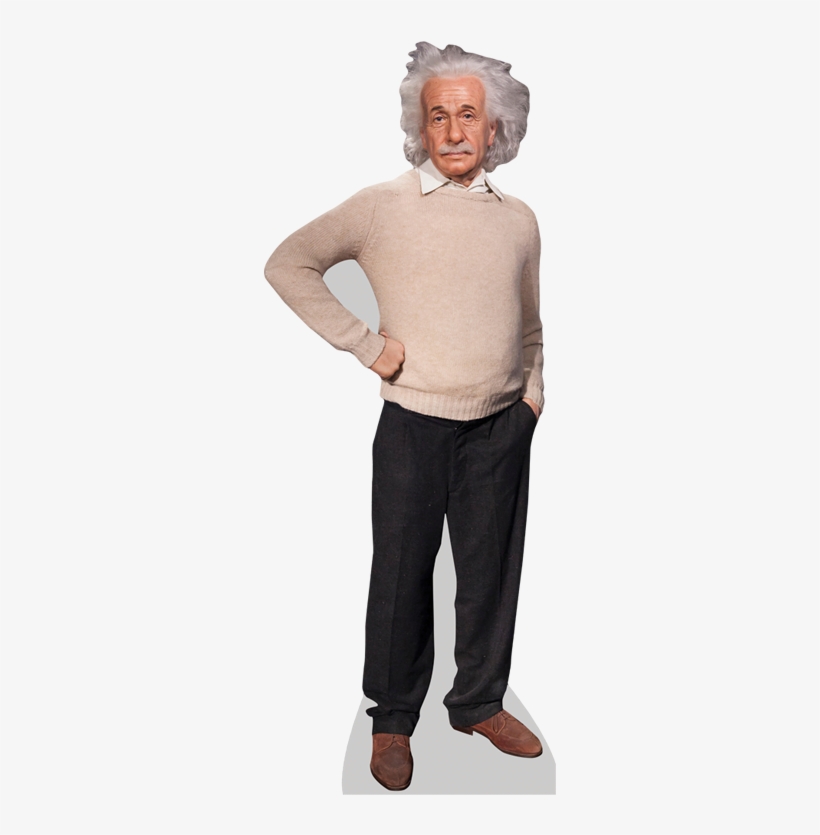 Albert Einstein Cardboard Cutout - Celebrity Cutouts Albert Einstein Life Size Cutout, transparent png #1742933