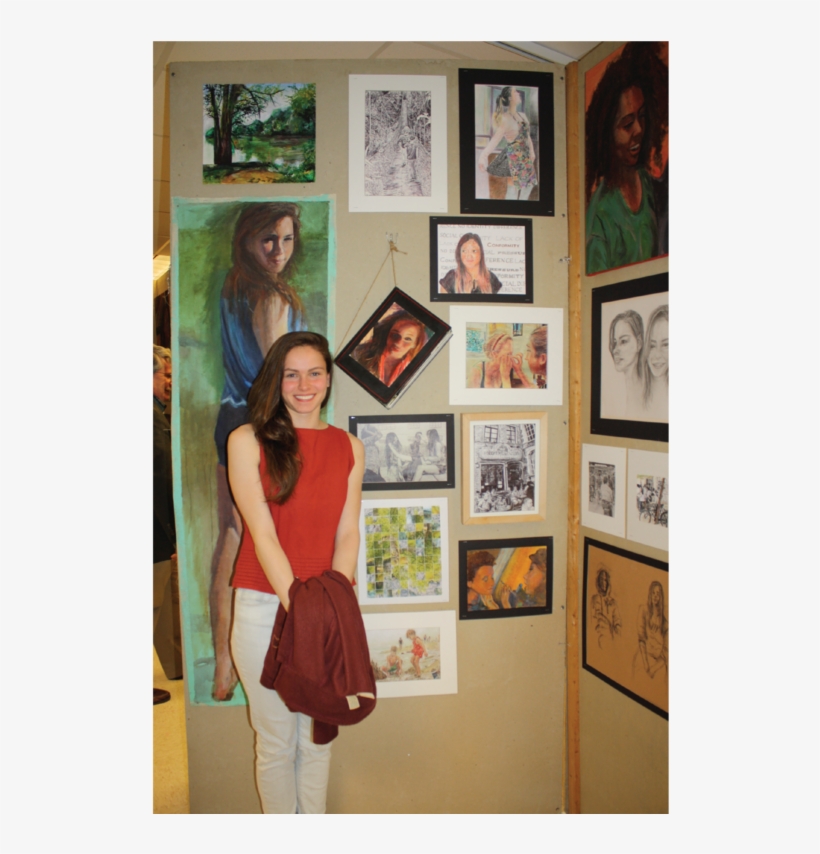Me And My Work At The Vac 2013-2014 Art Show - Vernissage, transparent png #1742960