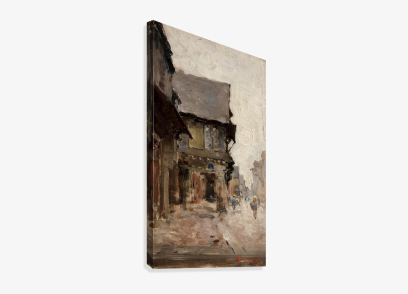 Case La Vitre Canvas Print - "case La Vitre" By Nicolae Grigorescu: Journal (blank, transparent png #1743009