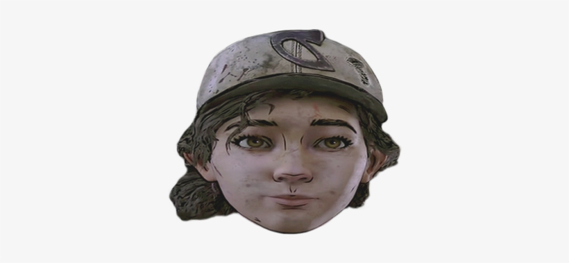 Sticker Clementine Clem The Walking Dead Twd Telltale - Soldier, transparent png #1743510