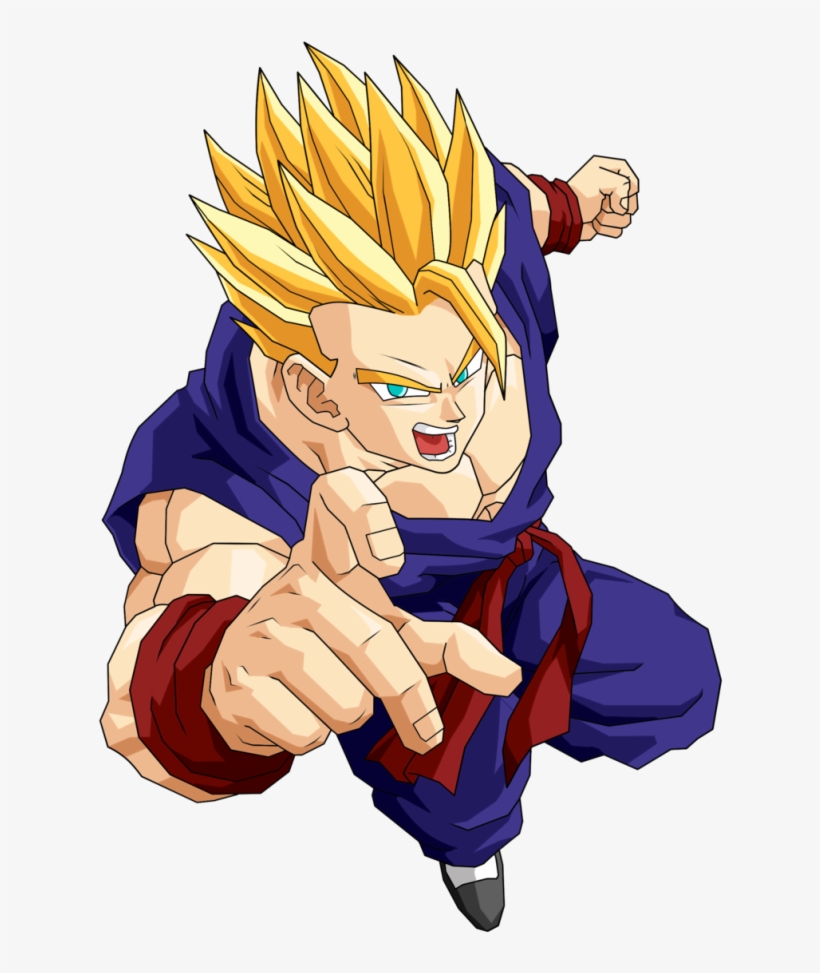 Gohan Ssj2 T A By Jeanpaul007 D3g3yw0 - Dragon Ball Z Gohan, transparent png #1743748