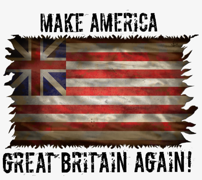 Uk Usa Flag - United States Of America And Great Britain, transparent png #1743815