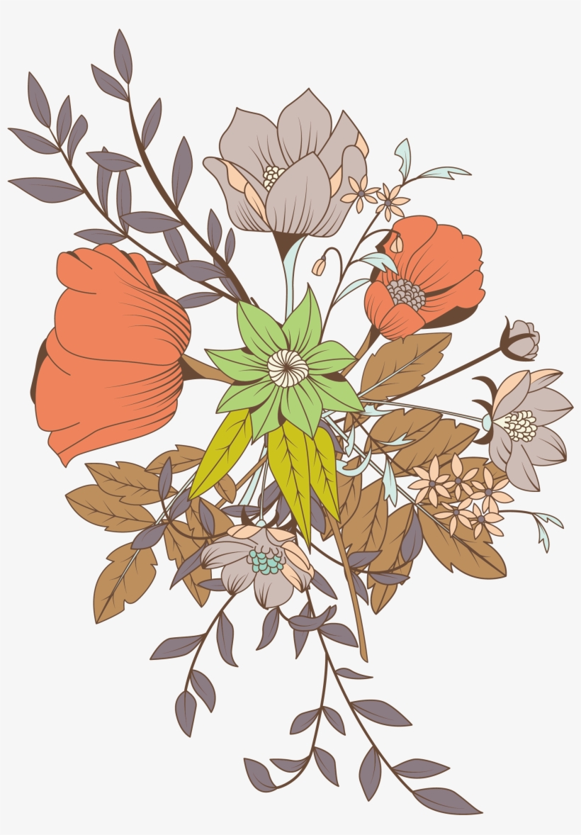 Wedding Invitation Flower Bouquet Drawing, transparent png #1743927