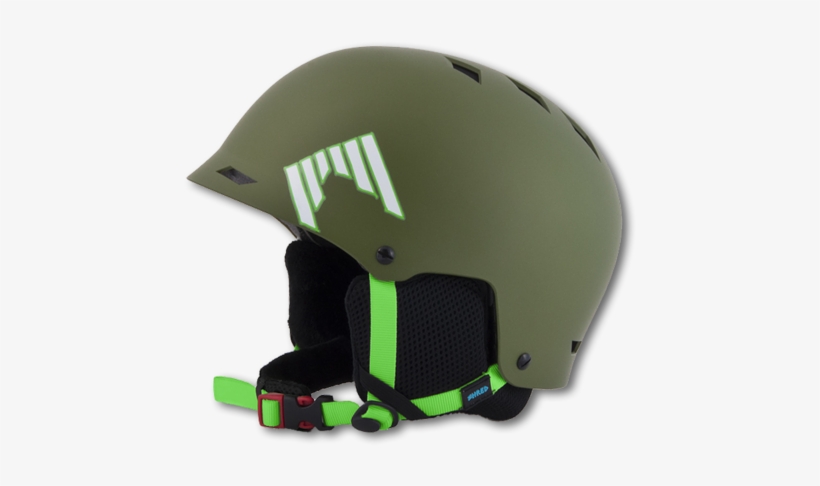 Shred Helmet Half Brain Woodland Military Green - Shred Half Brain Bucket Helmet For Ski / Snowboard, transparent png #1744090